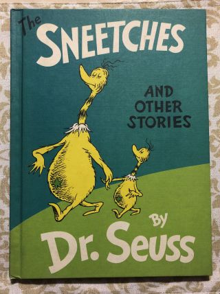 Dr.  Seuss The Sneetches And Other Stories 1961 Hc Early Printing See Pictures