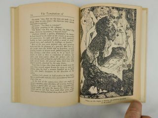 The Temptation of St Anthony Gustave Flaubert Illus Mahlon Blaine Vintage Book 3