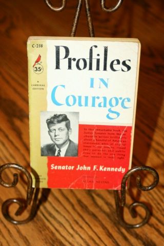 Vintage Sml Pb Book 1960 Profiles In Courage Senator John F Kennedy
