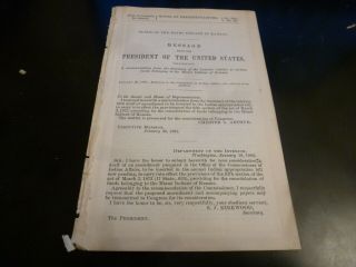 Government Report 1882 Funds Of The Miami Indians In Kansas
