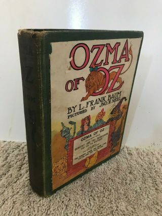 Ozma Of Oz 1907 By L.  Frank Baum Ill.  By John R.  Neill Color Plates