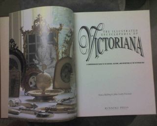 The Illustrated Encyclopedia Of Victoriana Vintage Hardback Book