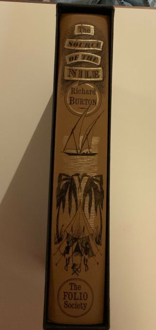The Source Of The Nile By Richard Burton In Slipcase Folio Society Africa
