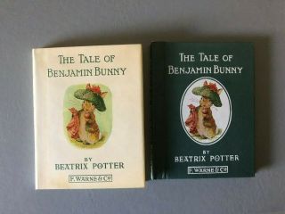 Vintage Book - The Tale Of Benjamin Bunny 4 Beatrix Potter 1904 F.  Warne & Co