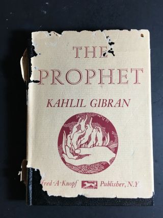 The Prophet Kahlil Gibran Pocket Edition 1968