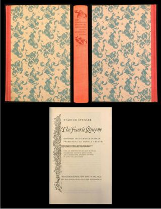 1953 The Faerie Queen By Edmund Spenser W/ Slipcase - Heritage Press