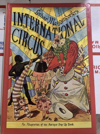 Vintage 1979 Lothar Meggendorfer International Circus Pop Up Book