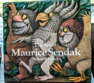 " The Art Of Maurice Sendak " Selma G.  Lanes 1984 Hardcover.  Harry N.  Abrams,  Pub