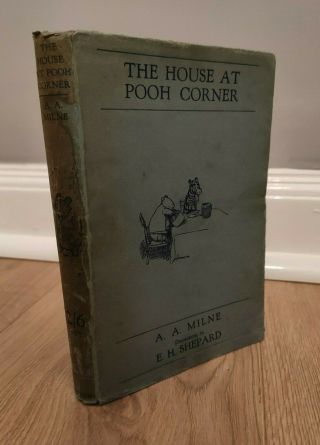 Rare The House At Pooh Corner A A Milne 5th Ed In Dust Jacket Winnie The Pooh
