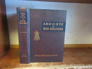 Abc And Xyz Of Bee Culture Book A I Root Apiary Encyclopedia Honey Keeping Tools