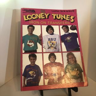 Looney Tunes Iron - On Transfers Craft Leaflets 1518,  1993