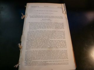 Government Report 1880 Removal Of The Ponca Indians Territory Dakota 534 Pages