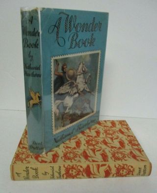 A Wonder Book By Nathaniel Hawthorne,  Illustrated By S.  Van Abbe,  1961 In Dj