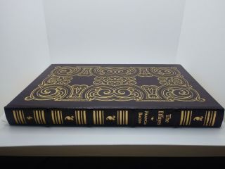 Easton Press The Effayes By Francis Bacon 100 Greatest Books