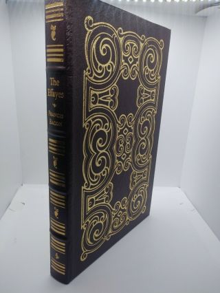 EASTON PRESS THE EFFAYES BY FRANCIS BACON 100 GREATEST BOOKS 3