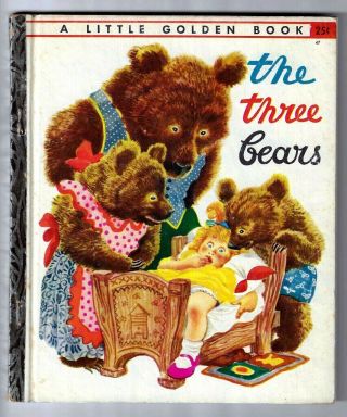 The Three Bears Vintage Little Golden Book 47 Rojankovsky 28 - Page Edition