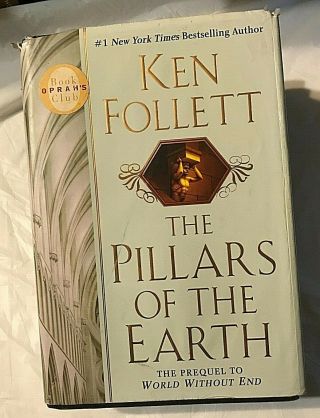 Ken Follett The Pillars Of The Earth First Edition 2nd Print World Without End