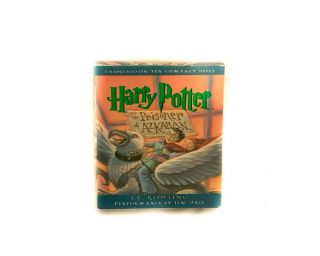 Harry Potter And The Prisoner Of Azkaban By J.  K.  Rowling Compact Disc Audiobook