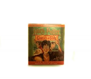 Harry Potter And The Goblet Of Fire By J.  K.  Rowling Compact Discs Audiobook