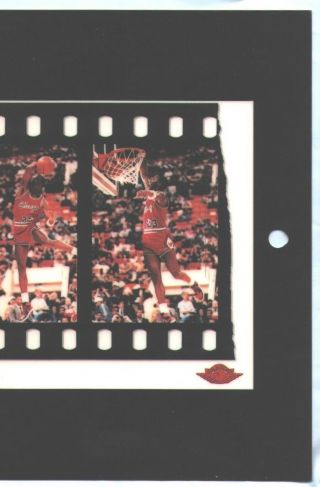 1983 - 85 Nike Jordan Poster Ad FREEZE FRAME 1986 FLEER STAR 57 1984 101 4