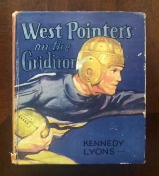 West Pointers On The Gridiron,  Saalfield Big Little Book 1121,  1936 Very Good
