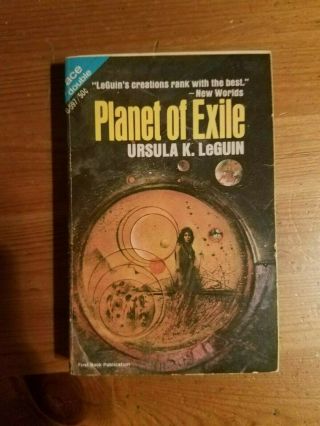 Ace Double - Planet Of Exile Ursula K Leguin / Mankind Under The Leash - T M Disch