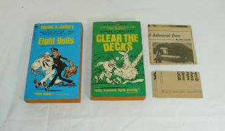 2 Daniel V.  Gallery Books - Clear The Decks And Eight Bells,  Newspaper Clipping