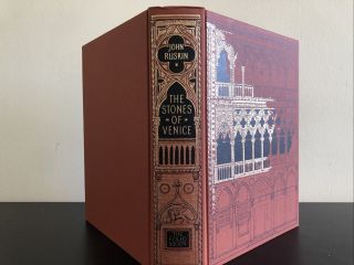 The Stones Of Venice - Folio Society - John Ruskin