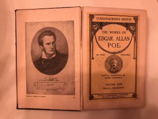The Of Edgar Allan Poe Vol.  9 Commemo Ed.  1904 - Funk & Wagnalls Co. 2