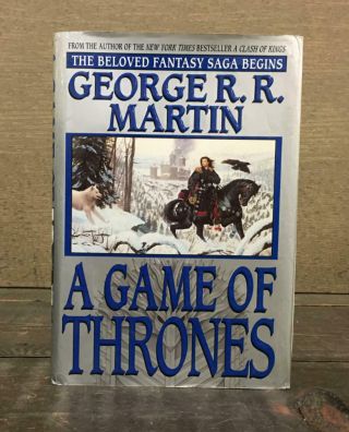 A Game Of Thrones By George R.  R.  Martin - Early Edition,  1996 - Fantasy Sci - Fi