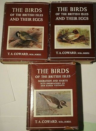 Birds Of The British Isles,  Complete Set Of 3 Volumes,  1960/1