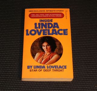 Inside Linda Lovelace Paperback Book Pinnacle 1973 First Printing Vtg