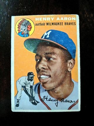 1954 Topps Henry Aaron Rookie Card