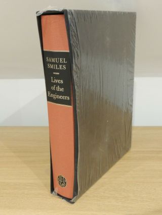 Lives Of The Engineers - Samuel Smiles - Folio Society 2006 1st Ed.  - Like