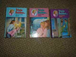 Trixie Belden Mysteries 1 Through 3 (newer Glossy Series) Hardback Books