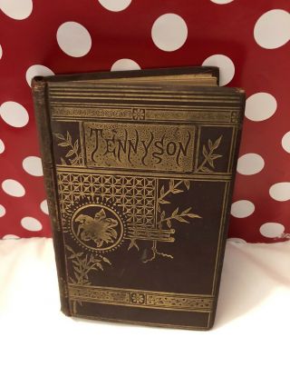 Rare Vintage Hc Book The Complete Of Alfred Tennyson Illustrations Allison