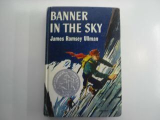 Banner In The Sky,  James Ramsey Ullman,  Picture Cover,  15th Print,  Newberry