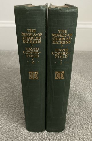 Charles Dickens David Copperfield Volume 1&2 London Caxton Publishing Company