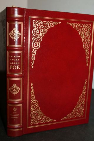 Franklin Library Tales Of Edgar Allan Poe 1974 Limited Edition Full Leather