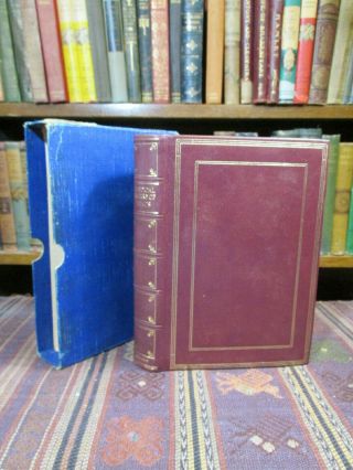 1950 The Poetical Of John Keats Full Leather Binding In Slipcase