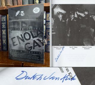 Return Of The Enola Gay Signed By Theodore " Dutch " Van Kirk Wwii Atomic Bomb