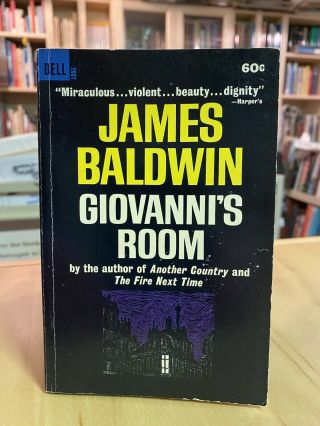 Giovanni’s Room James Baldwin 1st Dell Edition 5th Printing 1966 Vtg Paperback