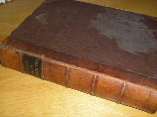 The Book Of Martyrs By John Foxe.  Antique Book.  Inscription Inside Dates 1876.