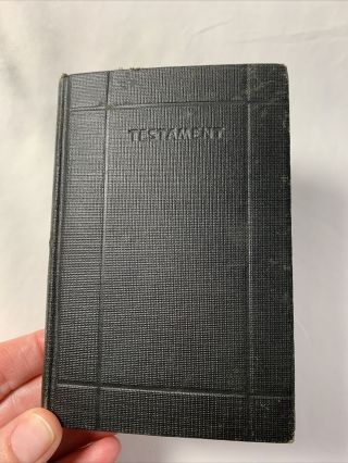 The Testament Translated Out Of Greek American Bible Society 1913