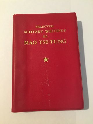 Selected Military Writings Of Mao Tse - Tung Book First Pocket Edition 1968