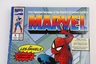1991 FIVE FABULOUS DECADES OF THE WORLD ' S GREATEST COMICS Book MARVEL 2