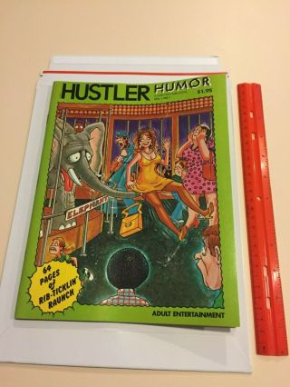 Hustler Humor 1978 Volume 1 Issue 1