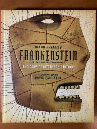 Frankenstein By Mary Shelley Illustrated Plunkert 200th Anniversary Deluxe Gift