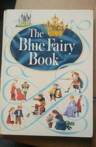 1959 The Blue Fairy Book By Andrew Lang Illustrated By Grace Clarke Hc 1st Ed