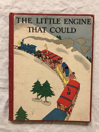 Vintage The Little Engine That Could By Watty Piper 1st Edition 1930 Illustrated